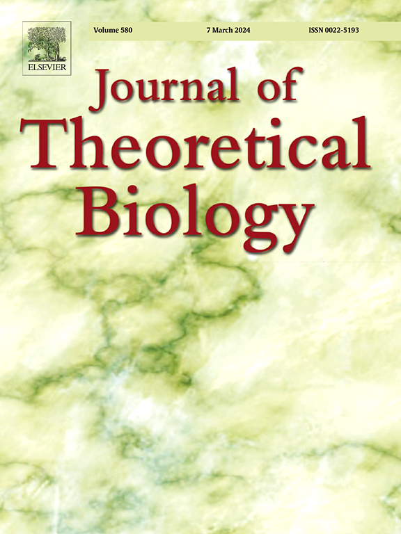 Go to journal home page - Journal of Theoretical Biology